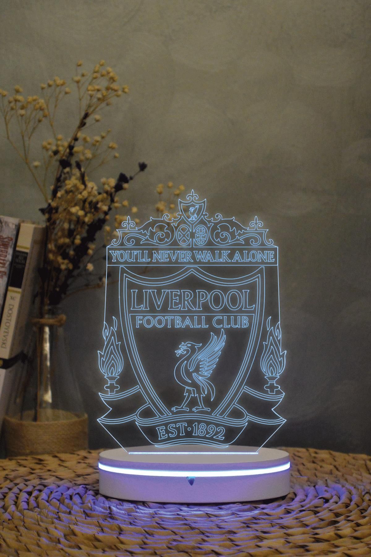 Yubi Design Liverpool Logosu- 3 Boyutlu 16 Re...