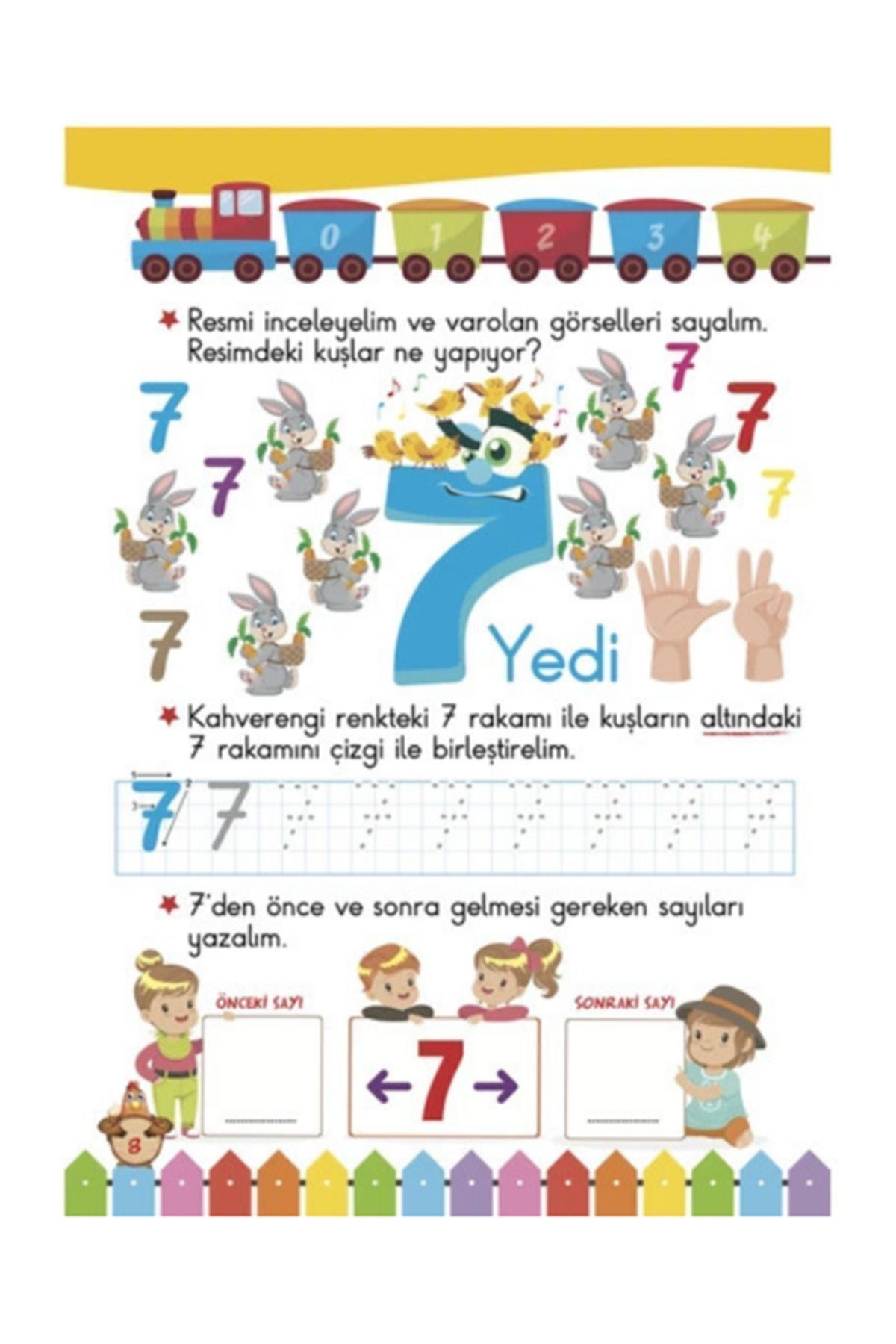 Matematik Eğitici Öğretici Etkinlik Kitabı Çocuklar Için Pedagog Onaylı 5'li Set