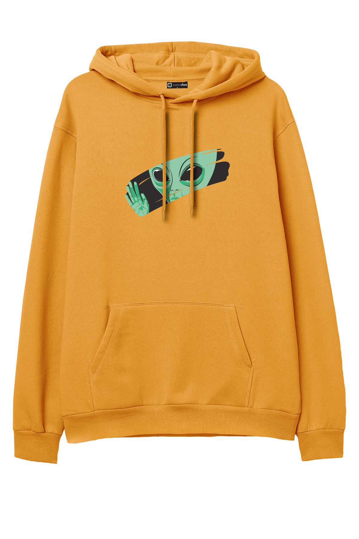 Oweear Unisex  Uzaylı  -Regular Hoodie