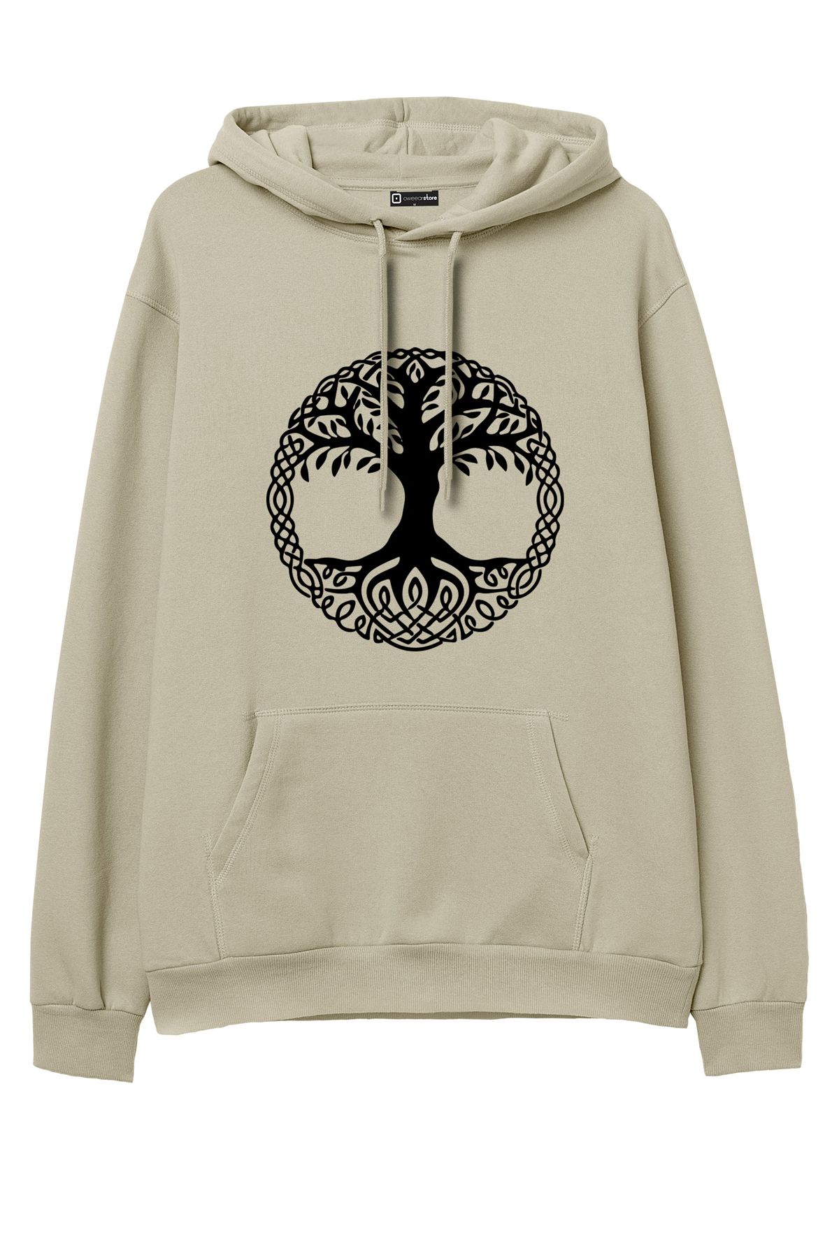 Oweear Unisex Yggdrasil  -Regular Hoodie