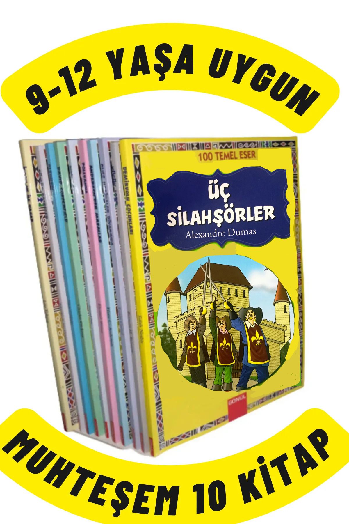 3.ve 4.sınıflar Için   Okumayı Sevdiren Hikaye Seti (100 TEMEL ESER)