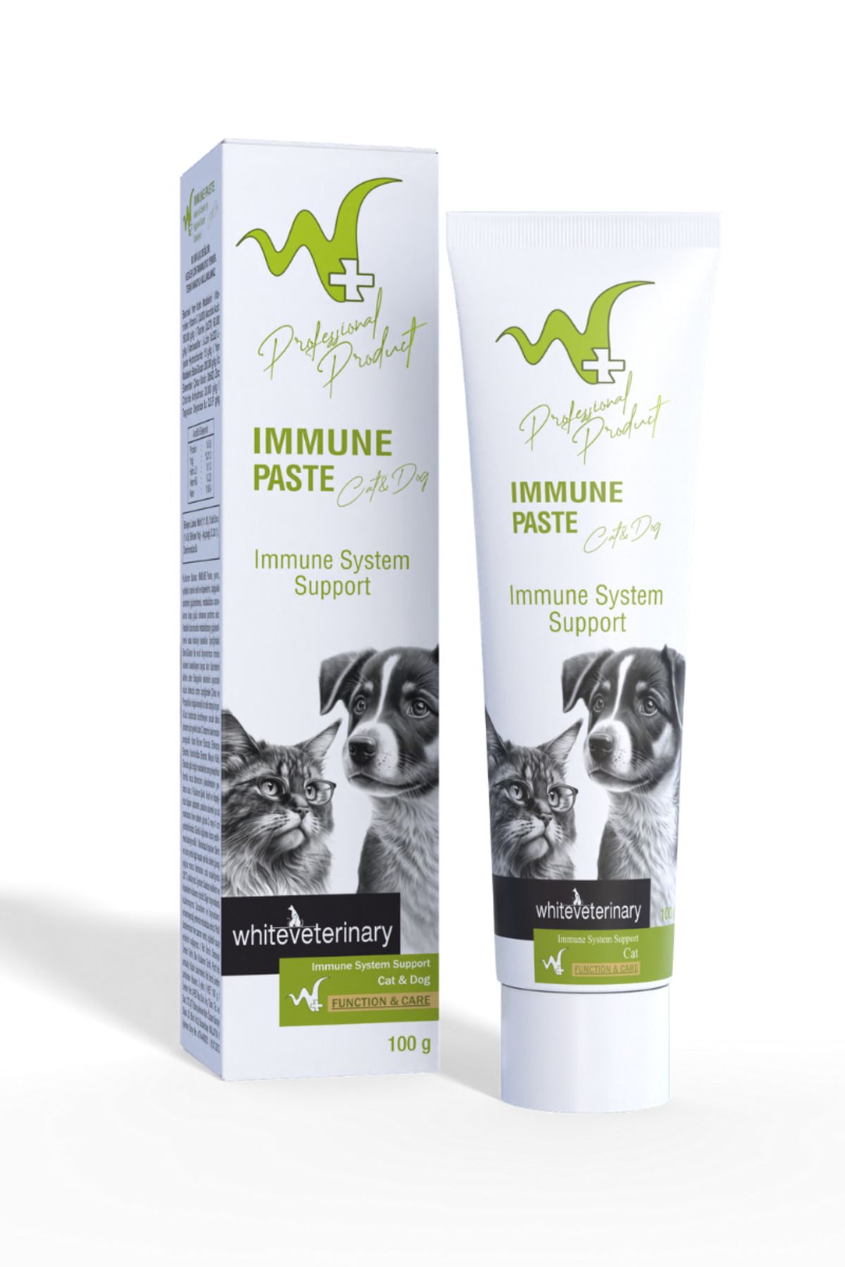 WhiteVeterinay Immune SystemPaste 100 gr Kedi...