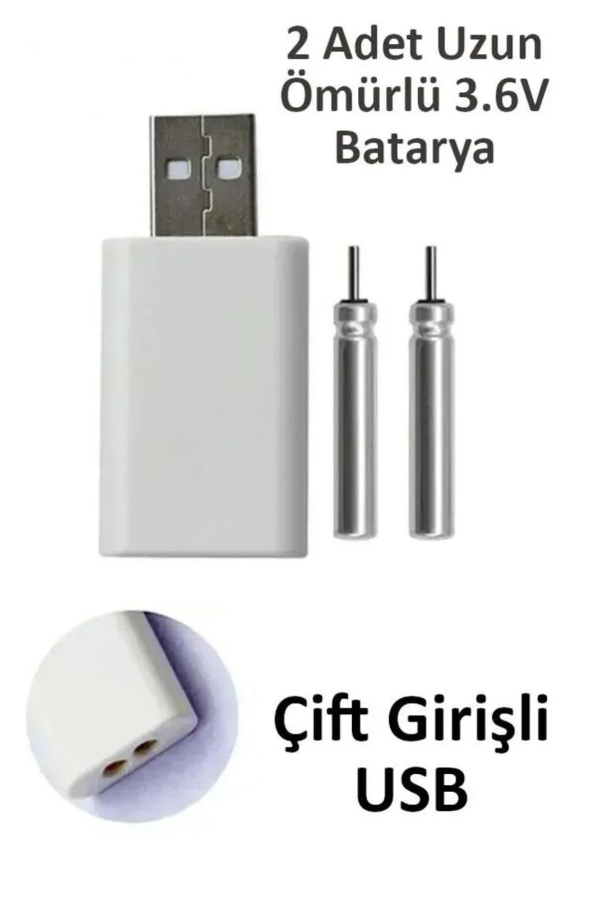 Şarjlı Pil, Pilli Fosfor, Pilli Olta Fosforu, Şarjlı Pil Ve Usb