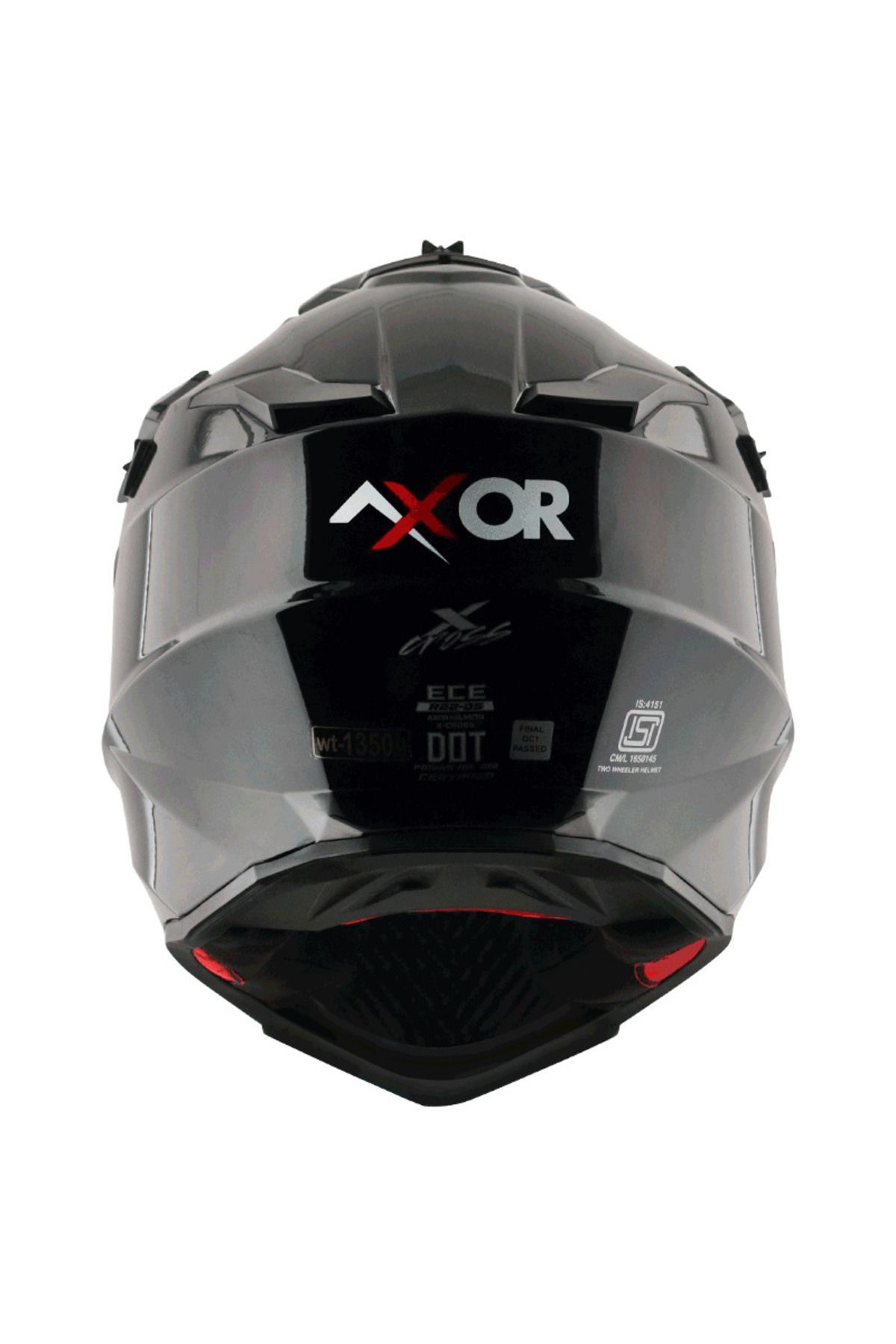 X-Cross Kask Black Red