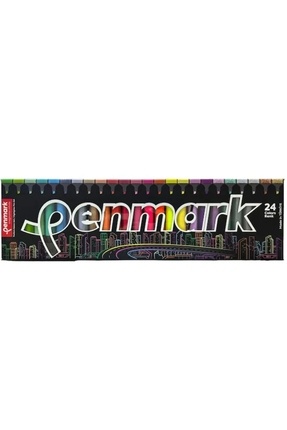 24 Renk Fosforlu Kalem Image 0