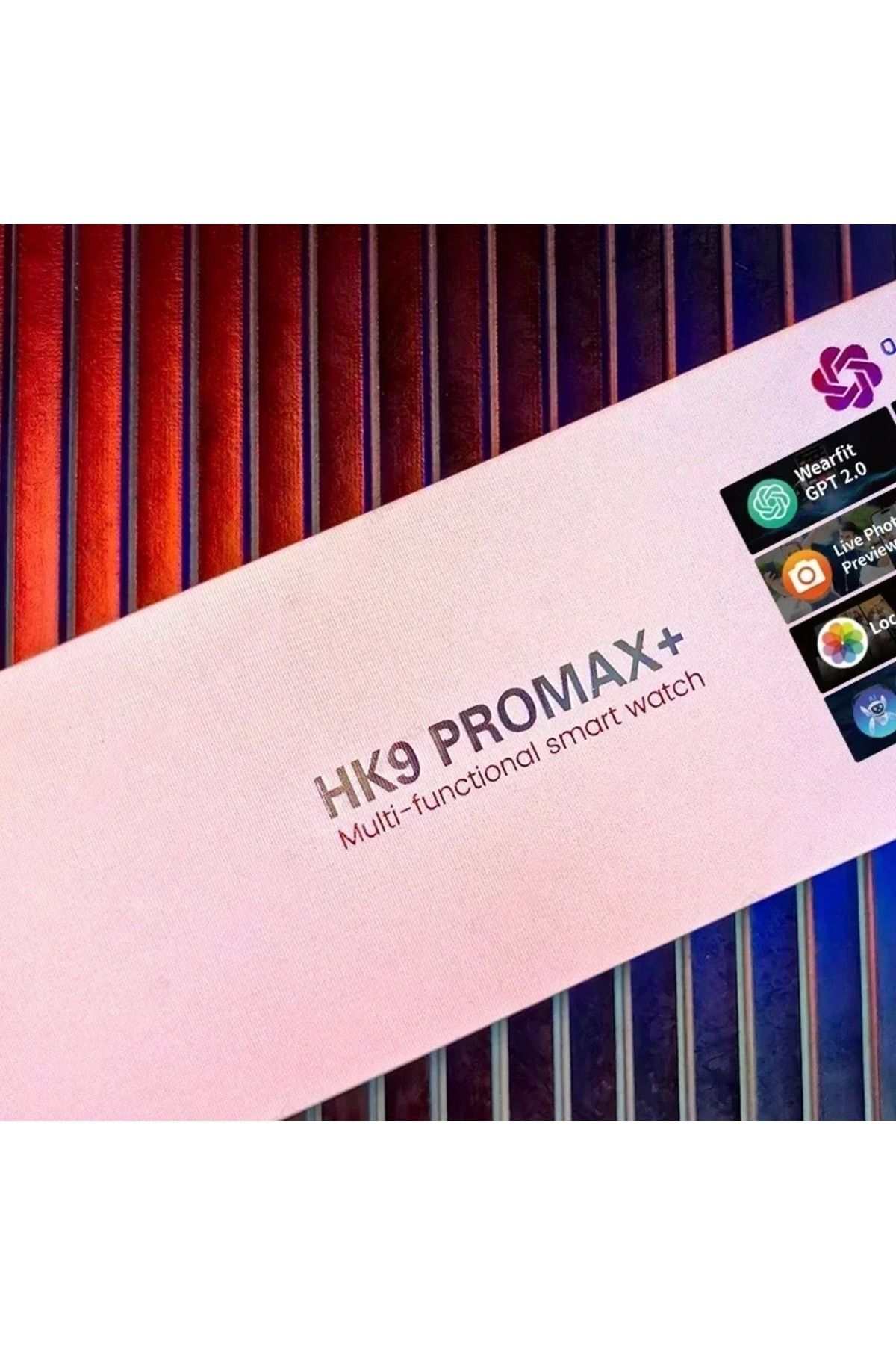 HK9 PROMAX PLUS + 2GB HAFIZA + KABLOSUZ KULAKLIK BAĞLAMA + ALBÜM+CHAT GPT 2.0 + E-KİTAP OKUMA