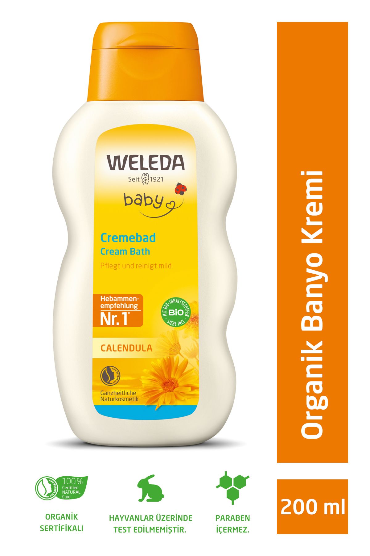 Weleda Calendula OrganikTemizleyici Ve Nemlen...