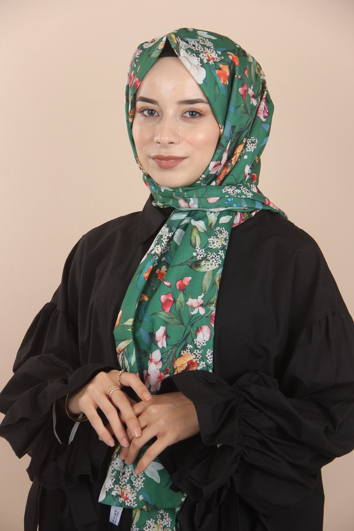 Sima HAKİ Loryan Scarf LinenSummer Gül Şal