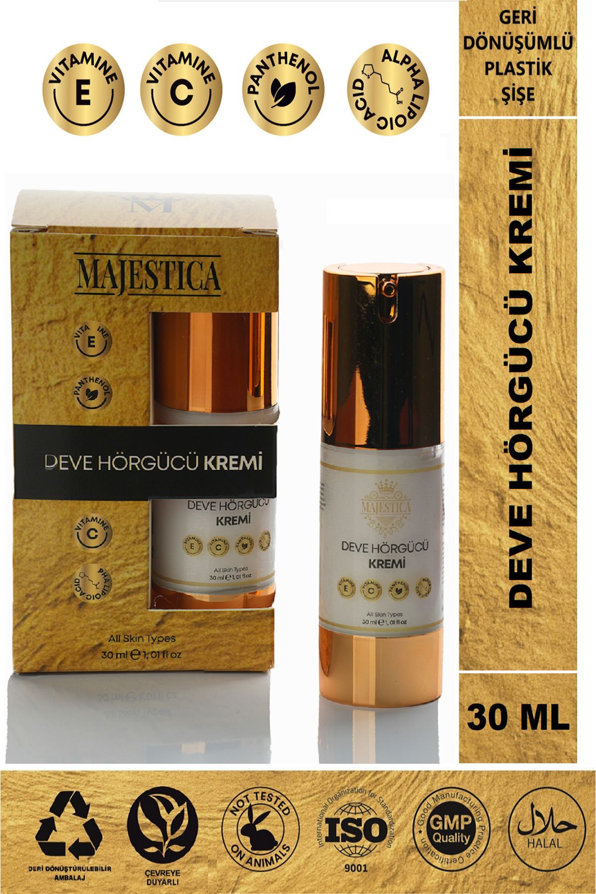 Majestica Deve Hörgücü Kremi30 Ml, Vajina Ve...