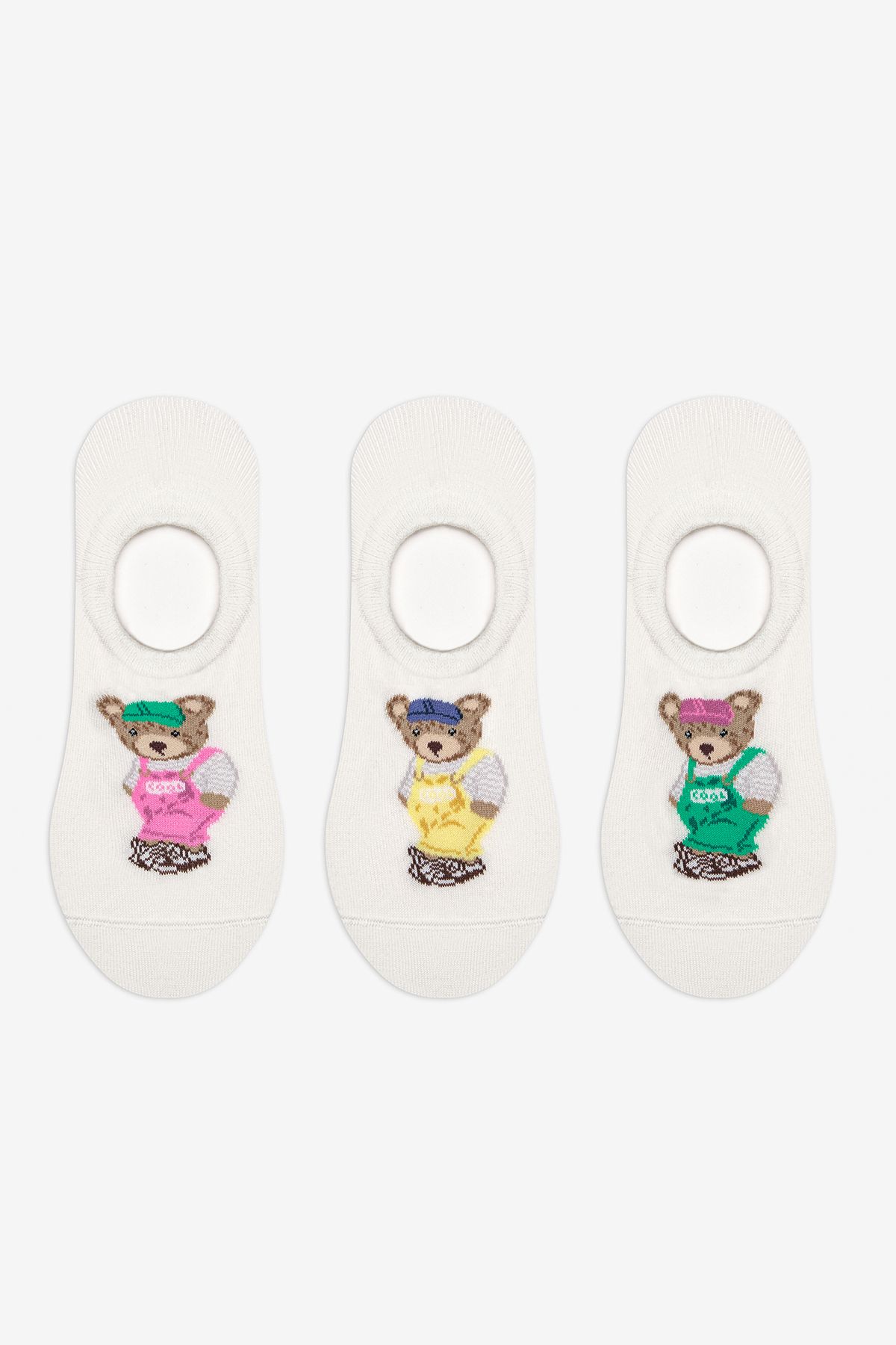 Penti Bear 3lü Sneaker Çorabı