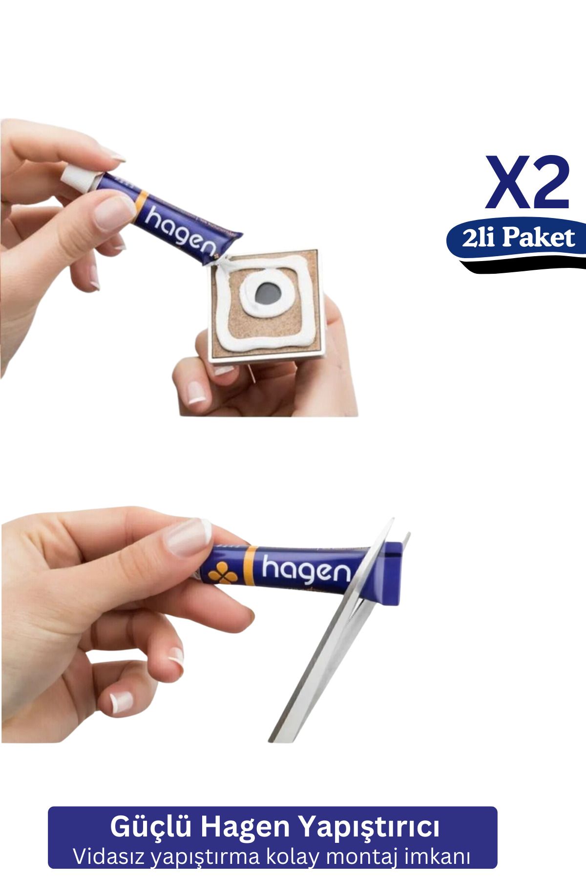 Hagen 2li Paket Hagen GüçlüYapıştırıcı Extra...