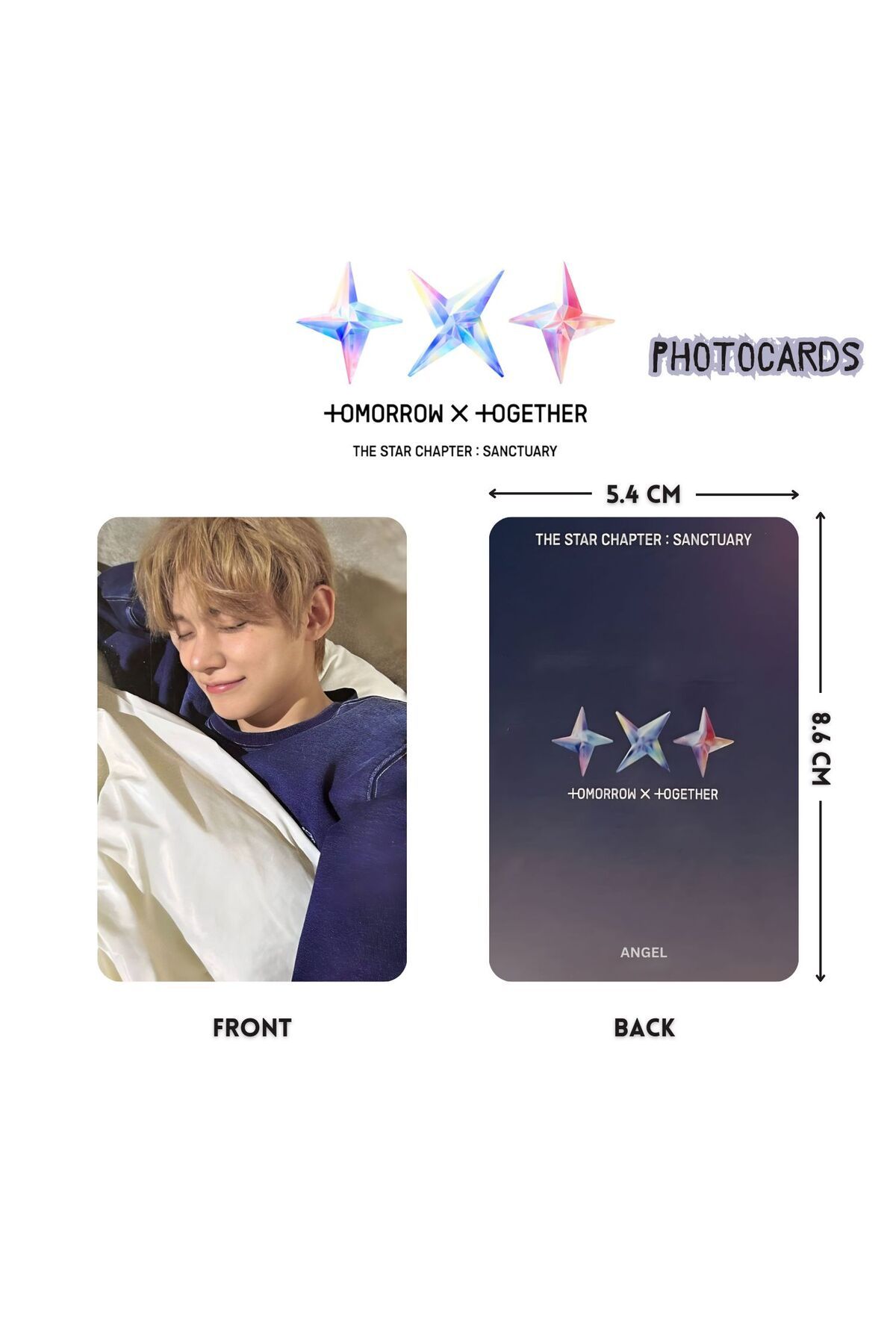 TXT Yeonjun '' The Star Chapter : SANCTUARY '' Photocards Set