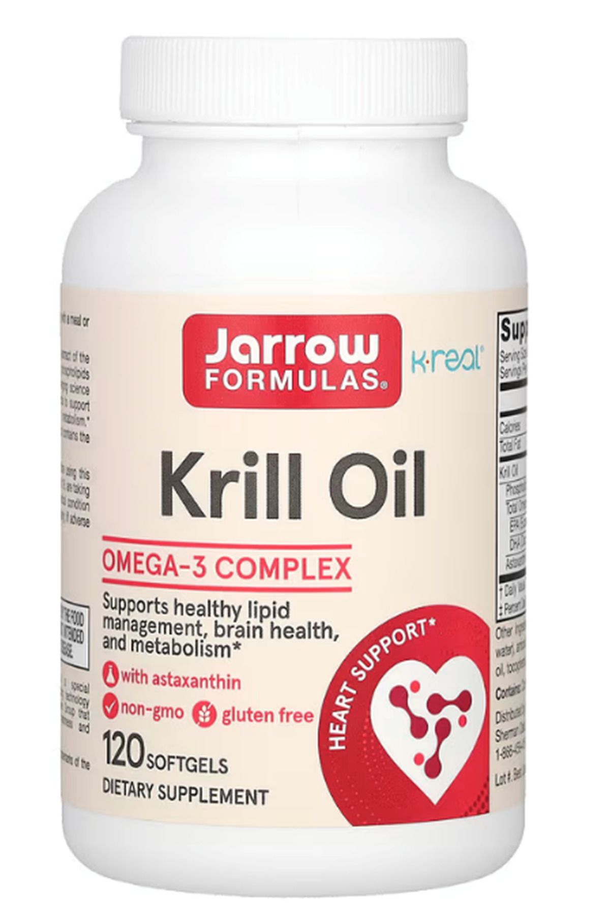 Jarrow Formulas , Krill Oil,120 Softgels.made...