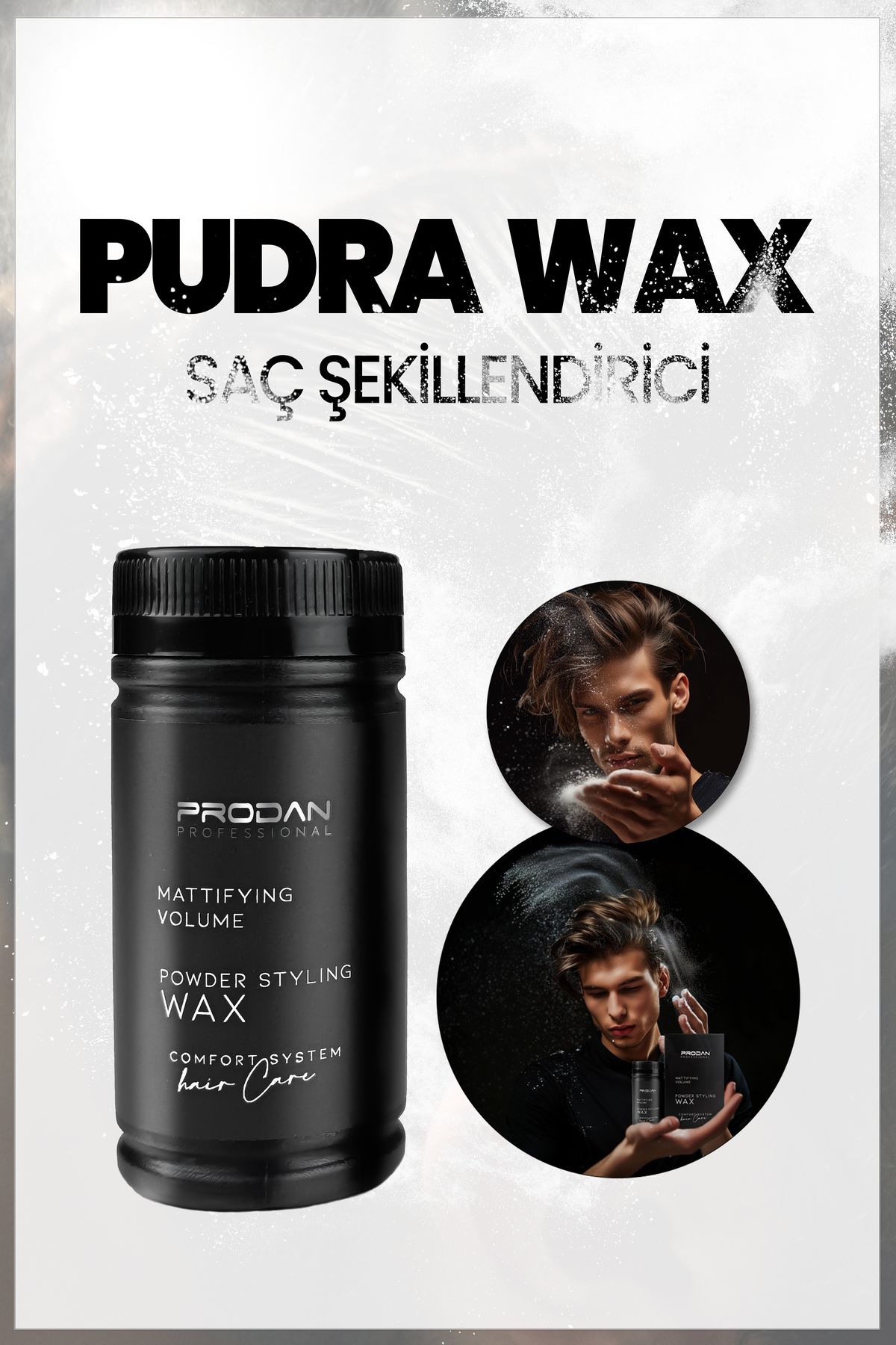 2' li Saç Şekillendirici | Pudra Wax | Mat Görünüm | Toz Wax-20gr X 2 ADET