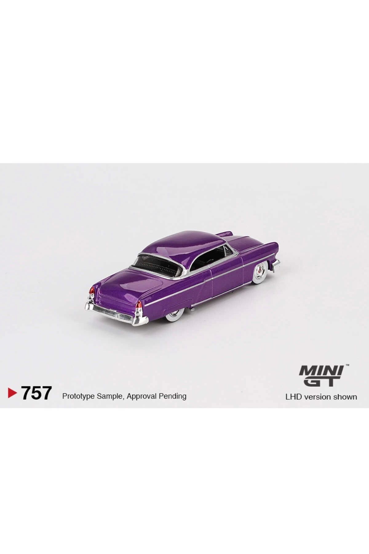 1/64 Lincoln Capri Hot Rod 1954 Purple Metallic Mgt00757