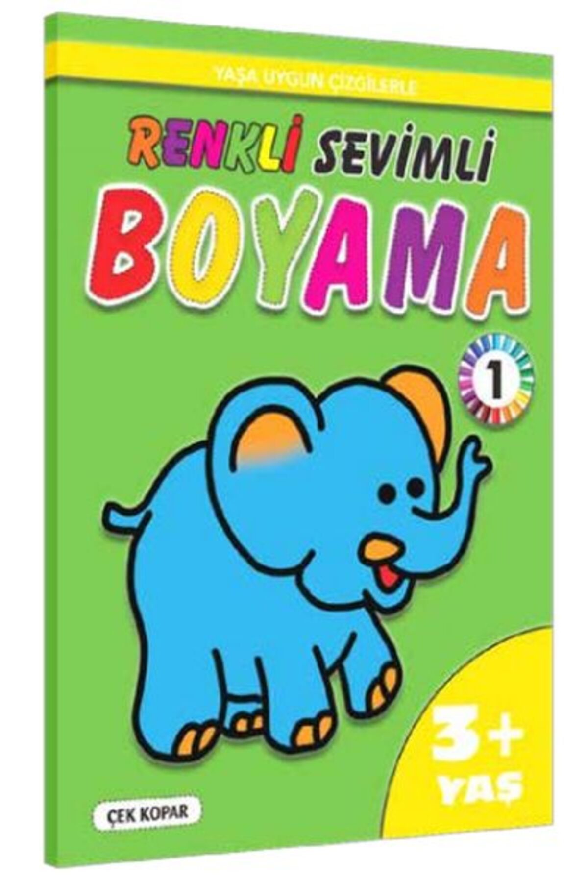 Pinokyo Yayınları RenkliSevimli Boyama -1 (3+...