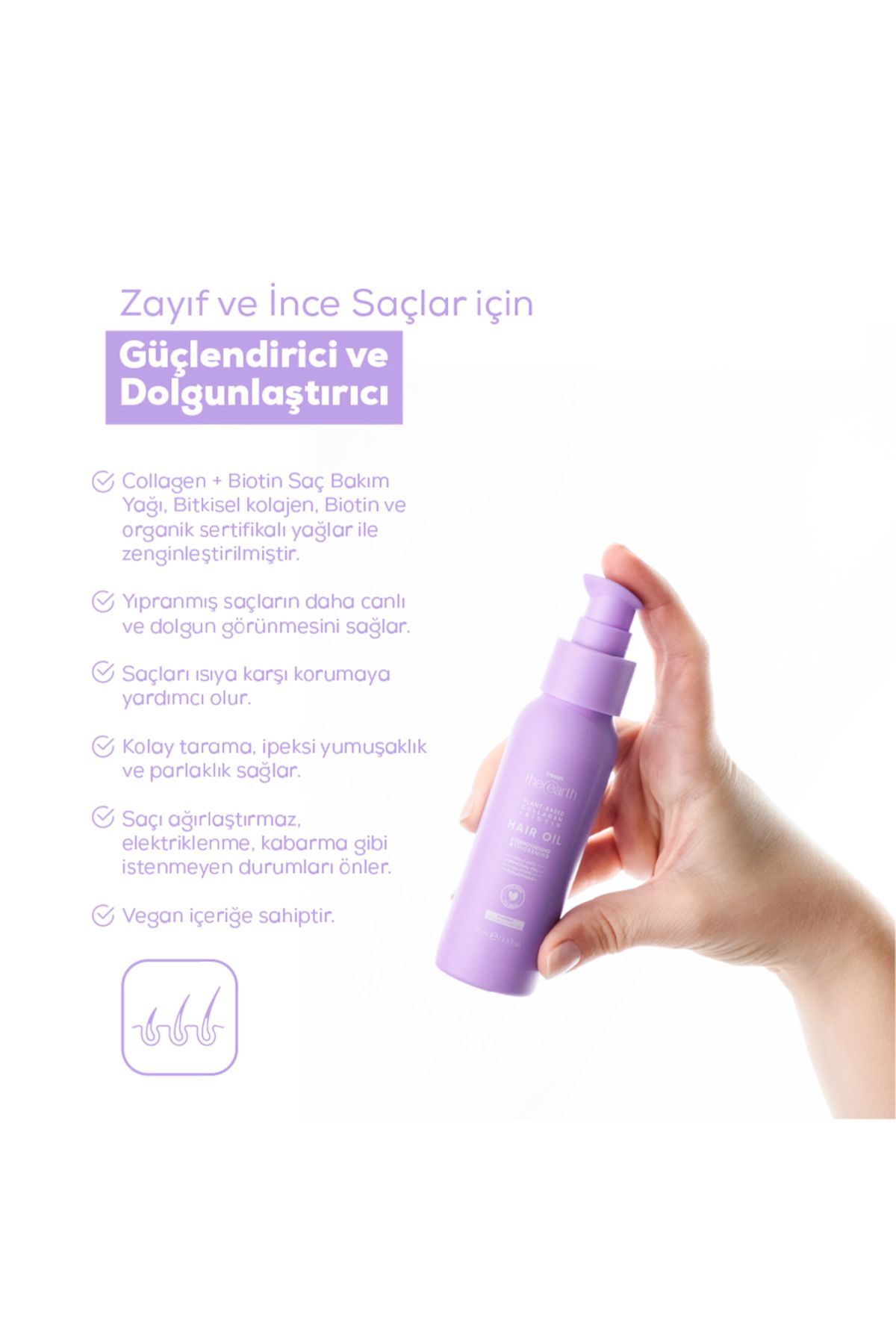 Collagen Saç Yağı + Aloe Vera Saç Yağı