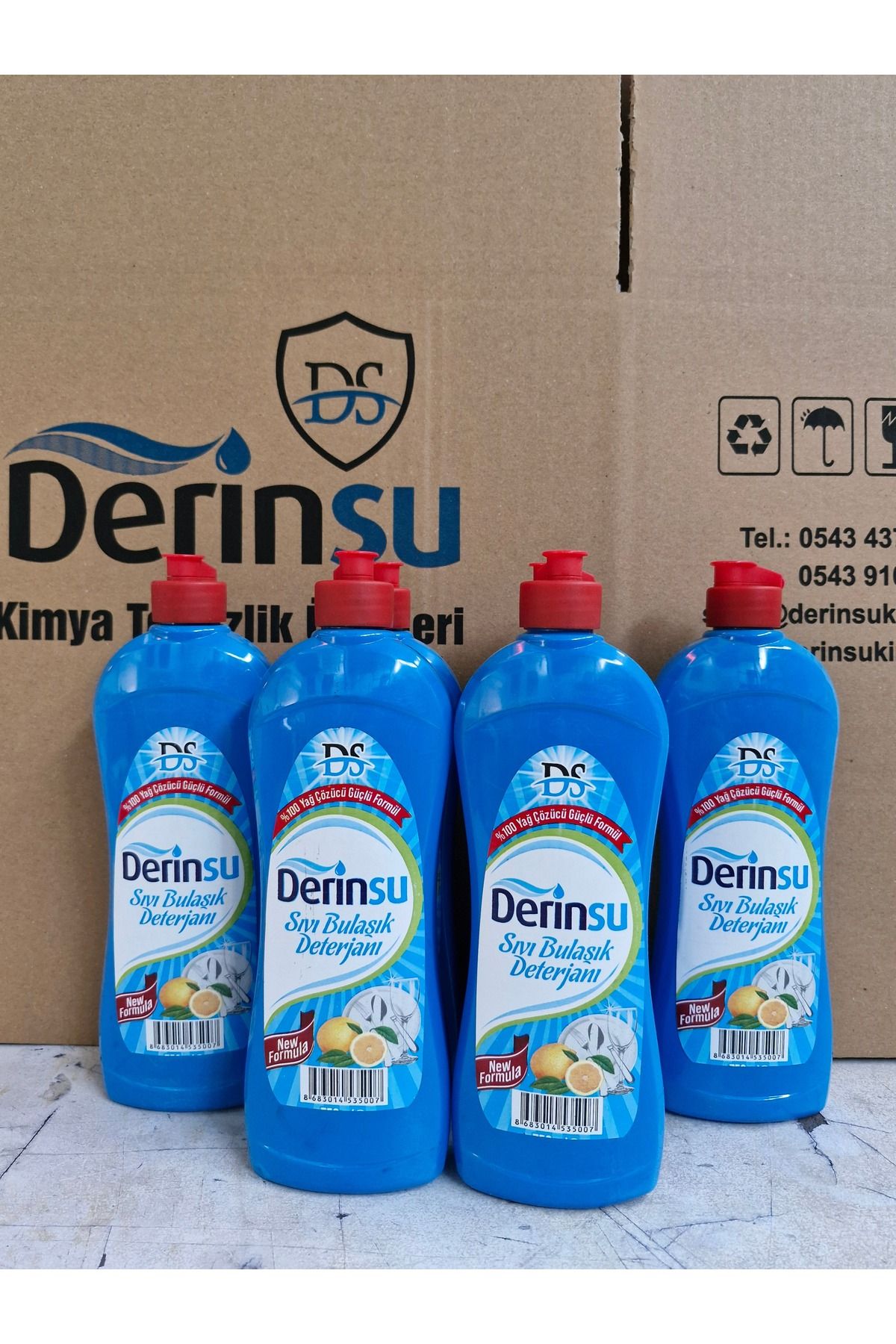 Elde Bulaşik Deterjani 6 Adet X 500 Ml = 3000 Ml