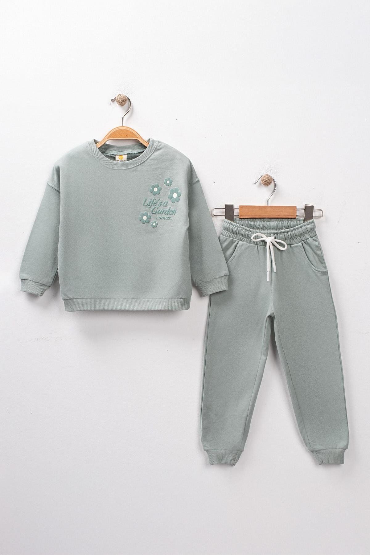 Trend Baby Kids Lifes GardenBaskılı Sweatshir...