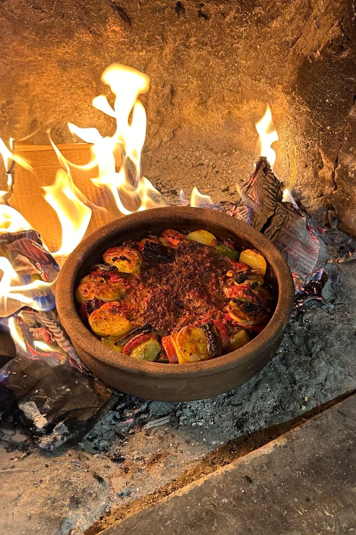 AdenArt Küçük Boy ToprakGüveç-fırın Kabı- Fır...