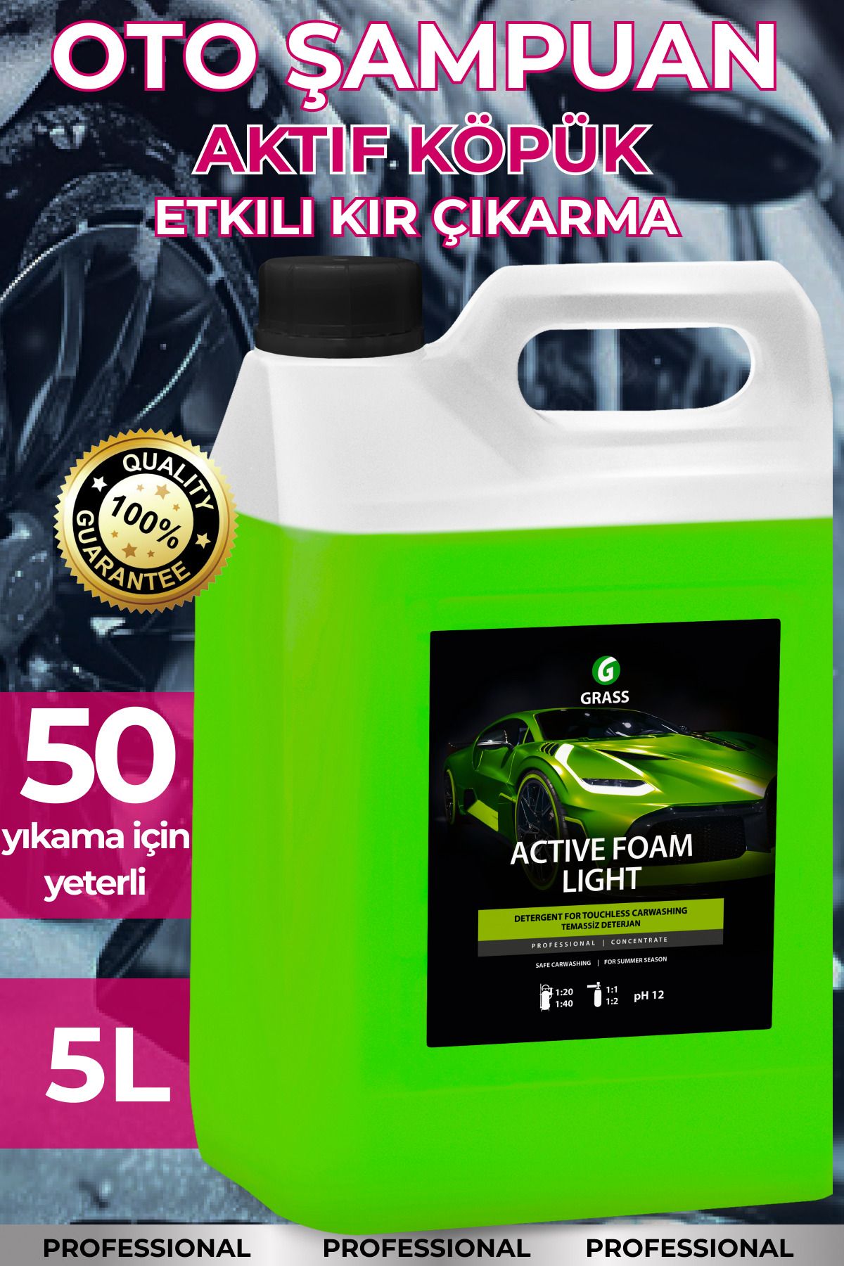 GRASS Active Foam LightFırçasız Temassız Oto...