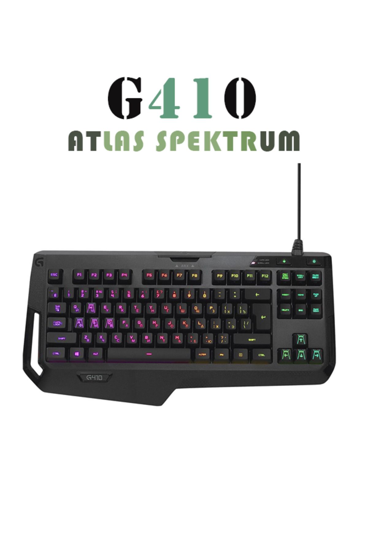 Logi G410 Atlas Spectrum RgbKompakt Mekanik G...