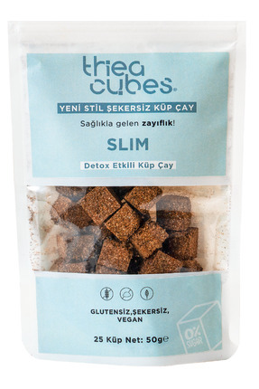 Thea Cubes Slim Şekersiz Küp Çay Detoxs Etkili Bitki Çayı Vegan Image 0