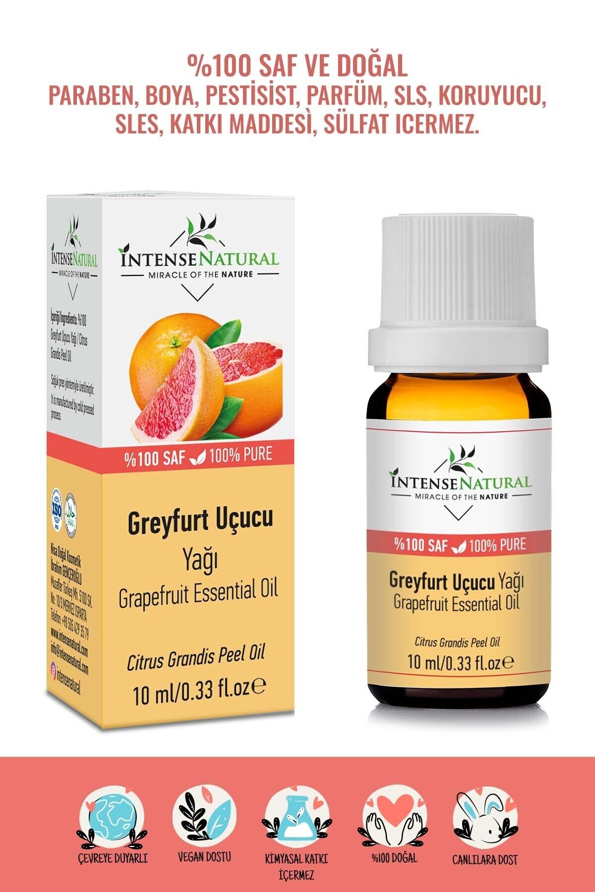 İntense Natural GreyfurtUçucu Yağı 10 ml %100...