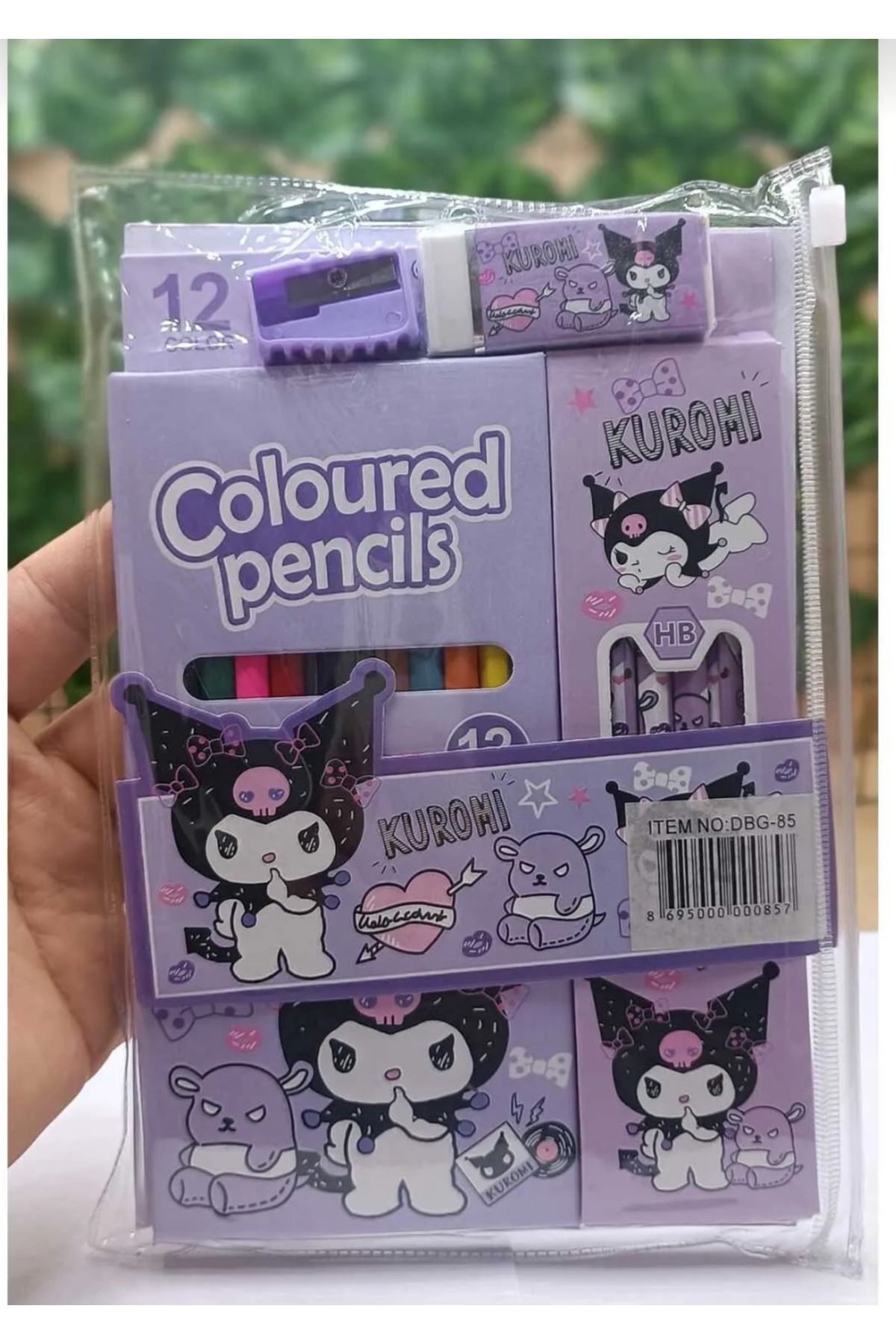 sanrio kuromi cinnamoroll lüx hediyelik kırtasiye seti