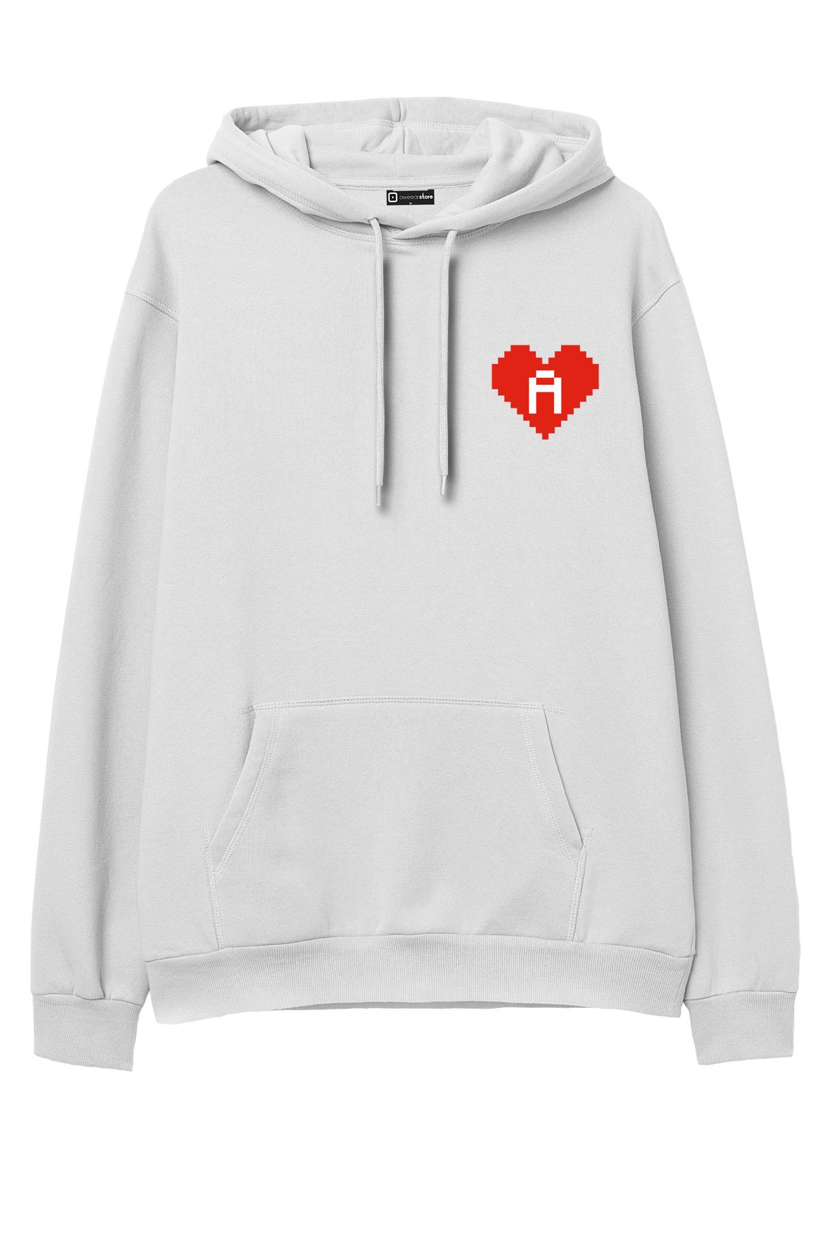 Oweear Unisex  Valentine  -Regular Hoodie