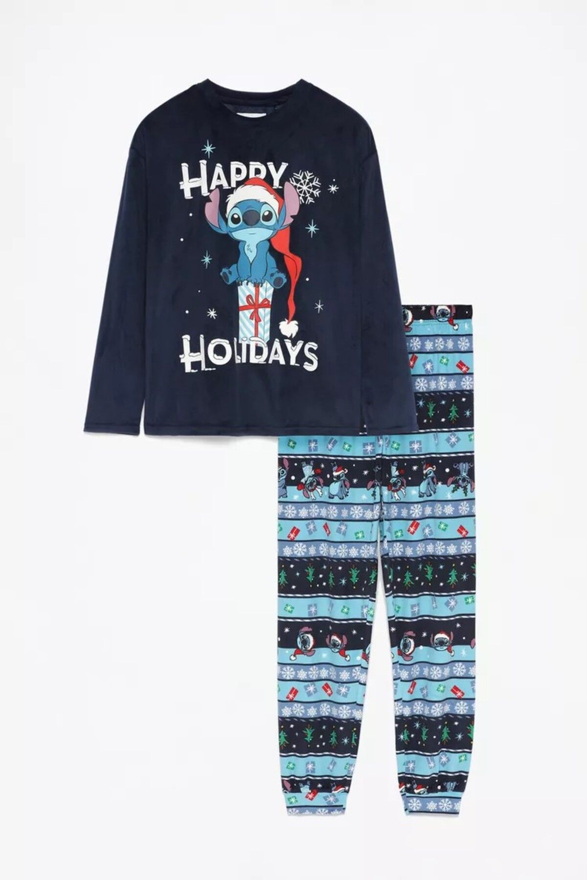 LEFTİES Kadın | Stitch Disneykadife pijama