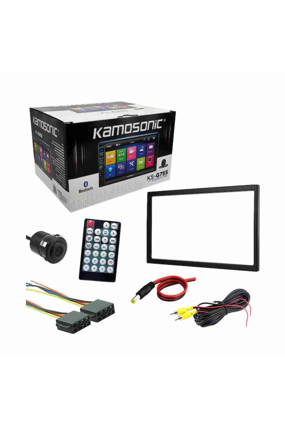 KAMASONİC KS-G755 DOUBLE TEYP CAR PLAY ANDROİD AUTO