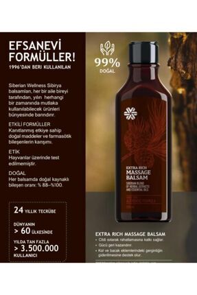 Siberian Wellness Extra Rıch Massage Balsam Vücut Masaj Balsamı 250 ml Image 0