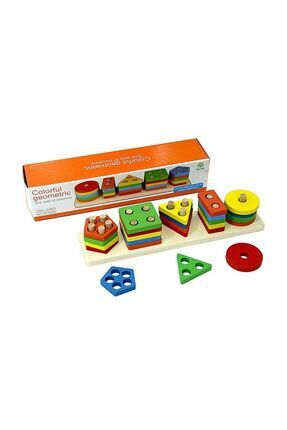 Tangram Hediyeli Ahşap Geometrik Şekiller Image 0