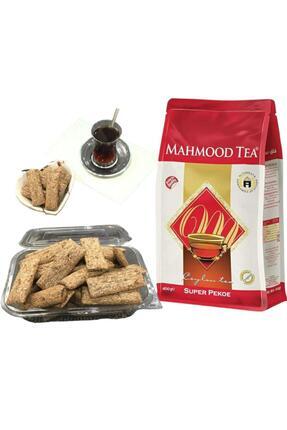 Mahmood 400 gr Çay Ve 250 Gr Çay yanı Çıtır Kremalı Atıştırmalık Gofret BAMBUK Image 0