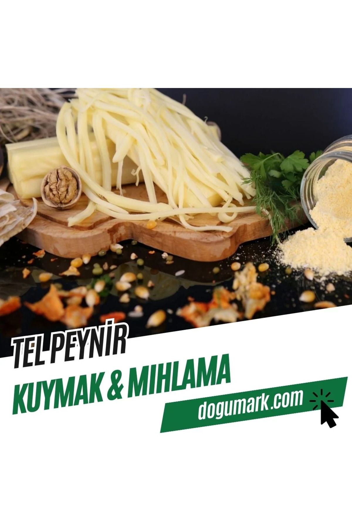 DoğuMark Telli Peynir -Kuymak - Mıhlama (1 Kg...