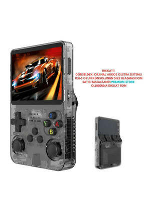 R36s Omaze Oyun Konsolu El Atarisi Arkos Işletim Sistemi 64 Gb Hafıza 15.000 Oyun 3.5 Inch Ekran Image 0