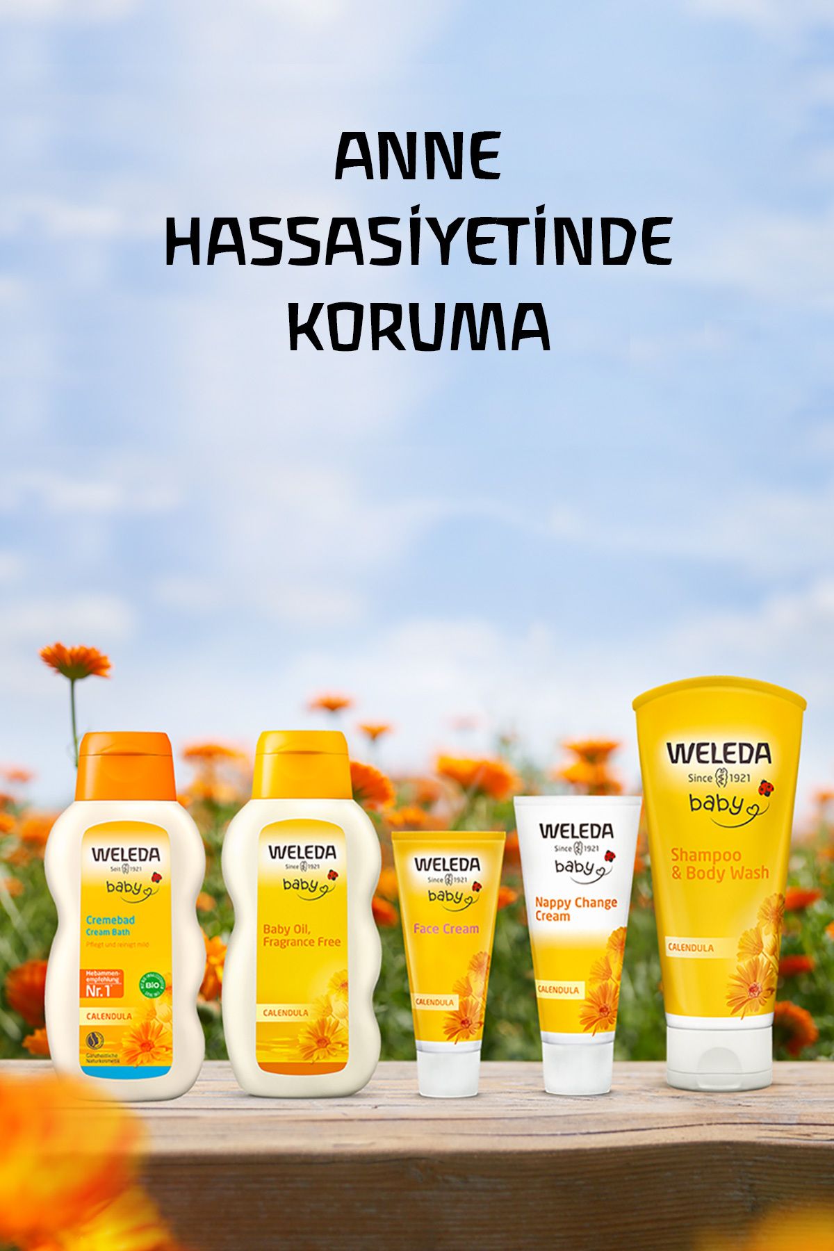 Calendula Organik Pişik Kremi 75 ml