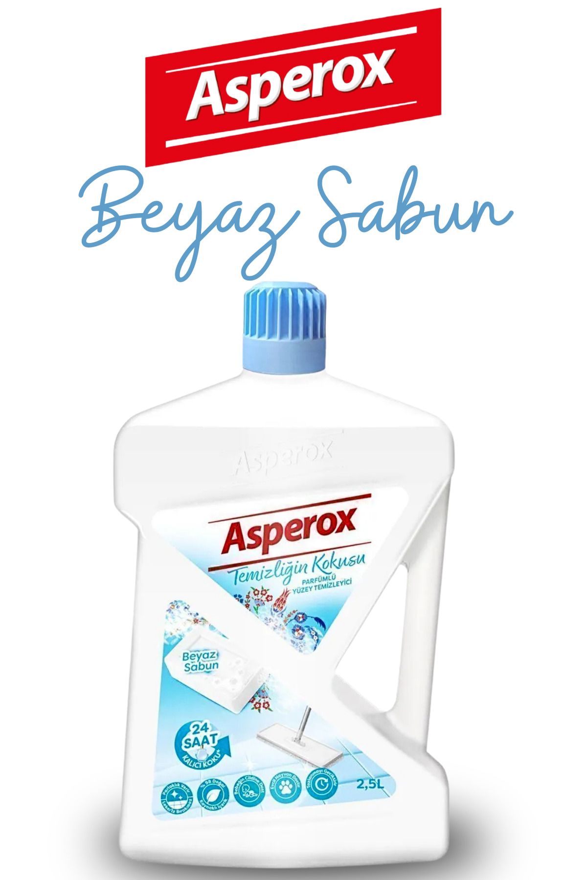 ASPEROX Yüzey TemizleyiciBeyaz Sabun 2.5 L