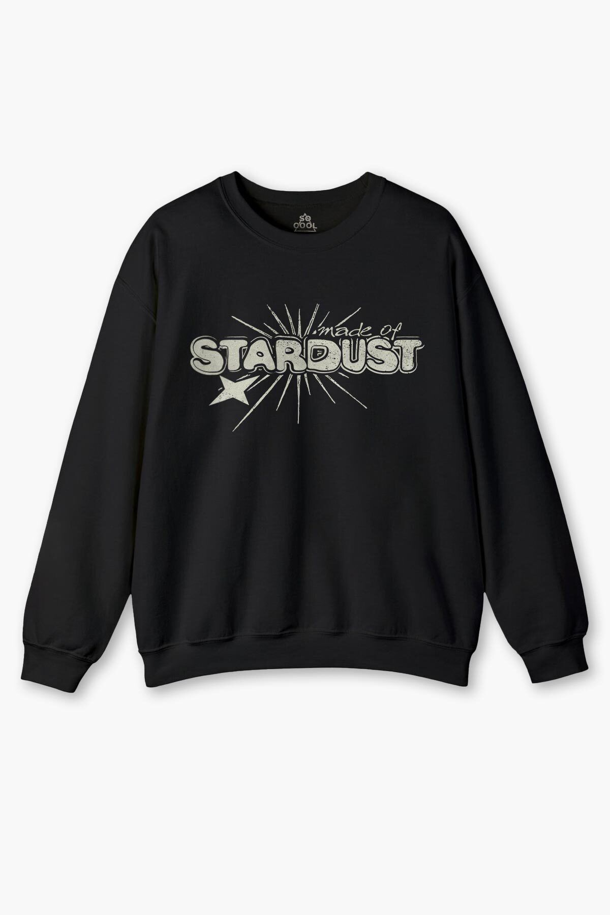 so coolSiyah SweatshirtStardust Yıldız Tozu Y...