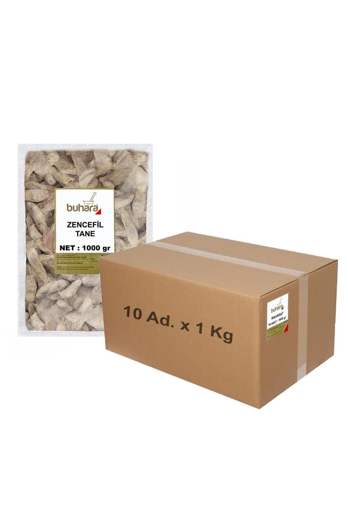 Buhara TOPTAN ZENCEFİL TANE 1KG x 10 Ad - 10...