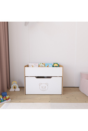 Kumru Montessori Ahşap Oyuncak Kutusu Image 0