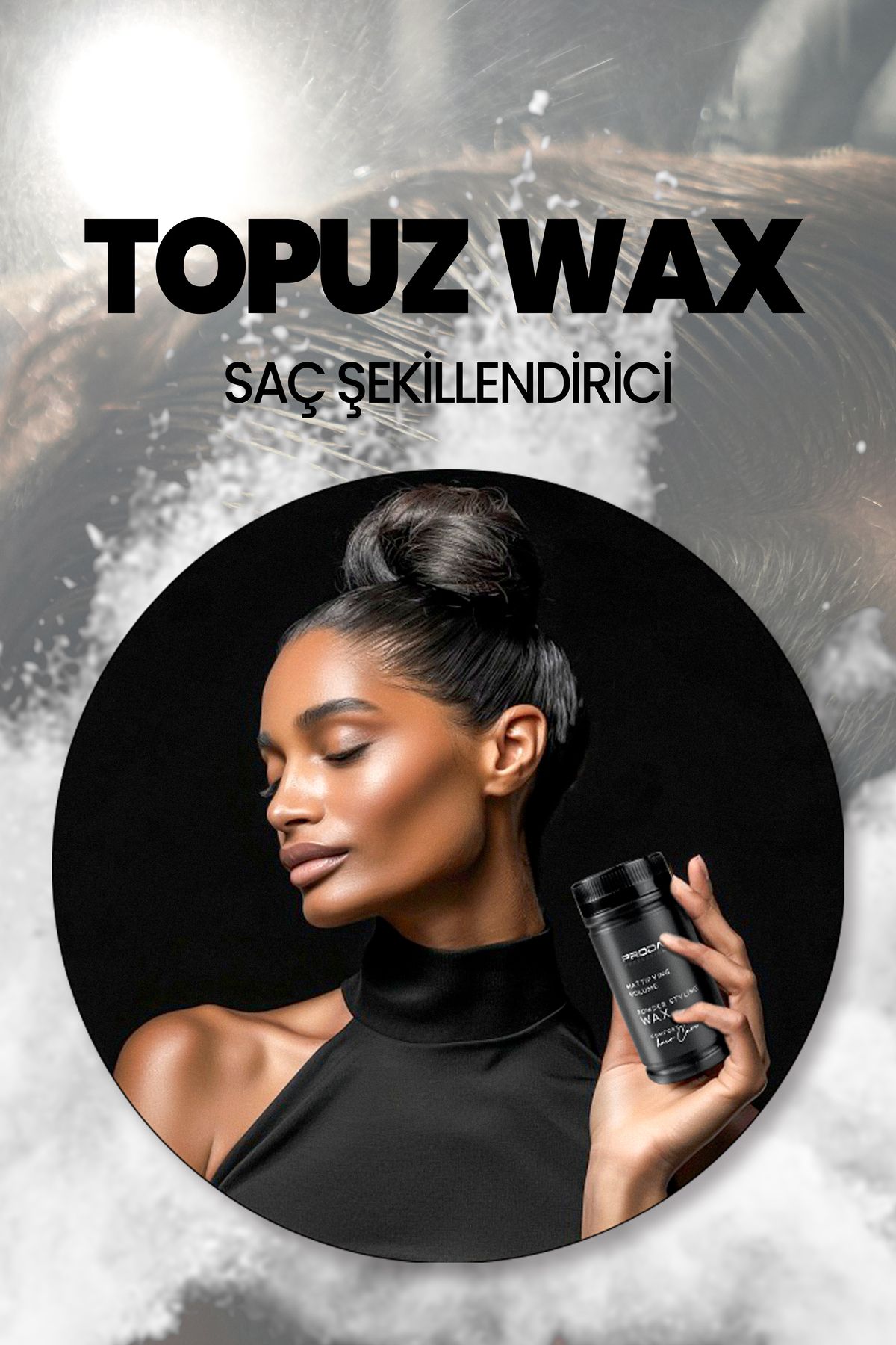 2' li Saç Şekillendirici | Pudra Wax | Mat Görünüm | Toz Wax-20gr X 2 ADET