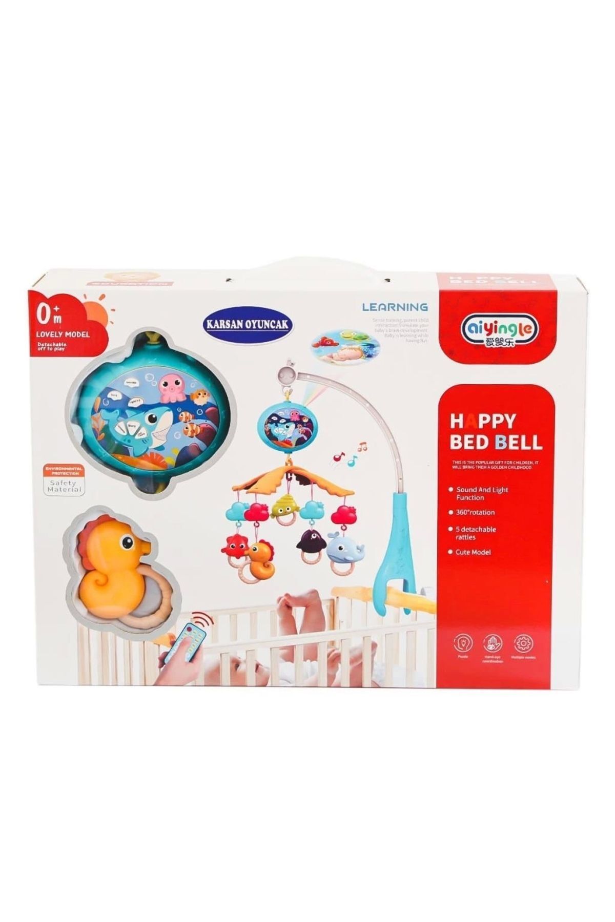 NillyToys 668-23 KumandalıProjeksiyonlu Dönen...