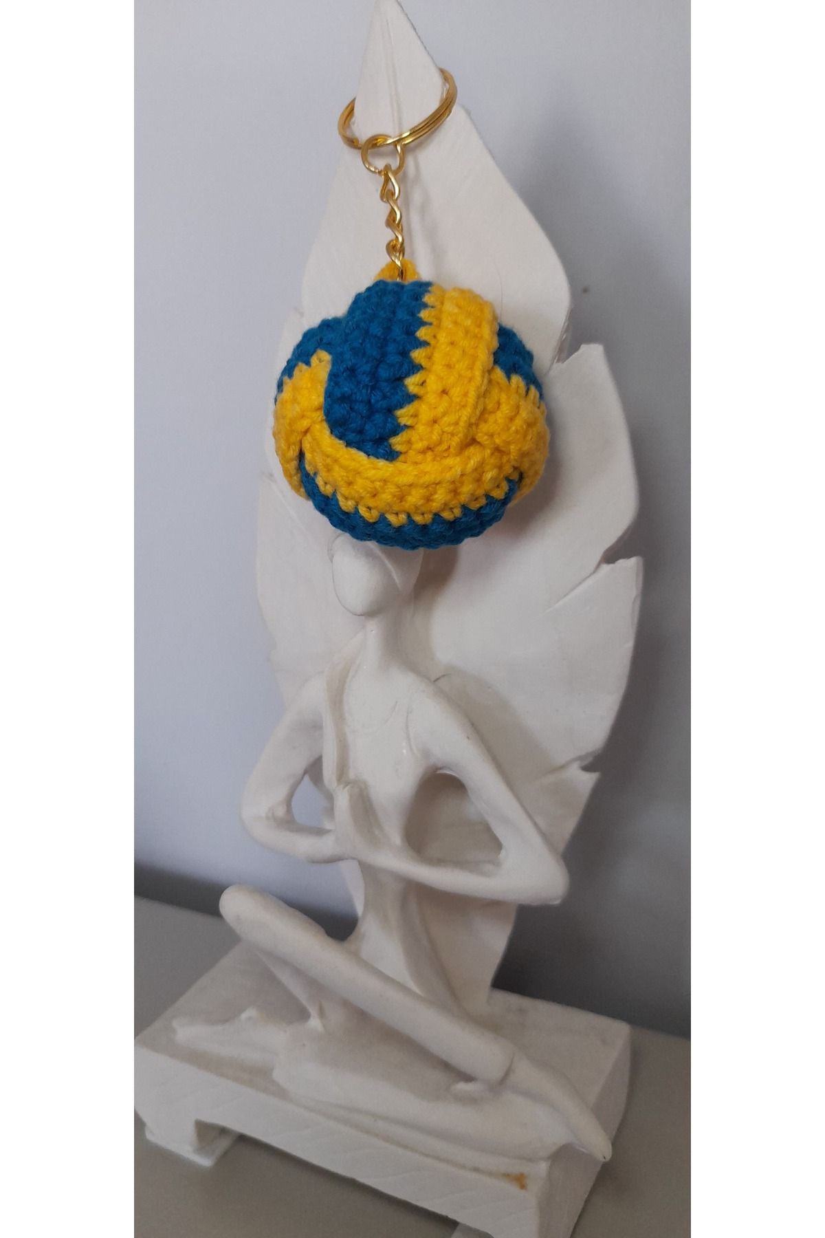 HANDMADESHOPİNG AmigurumiVoleybol Topu Anahta...