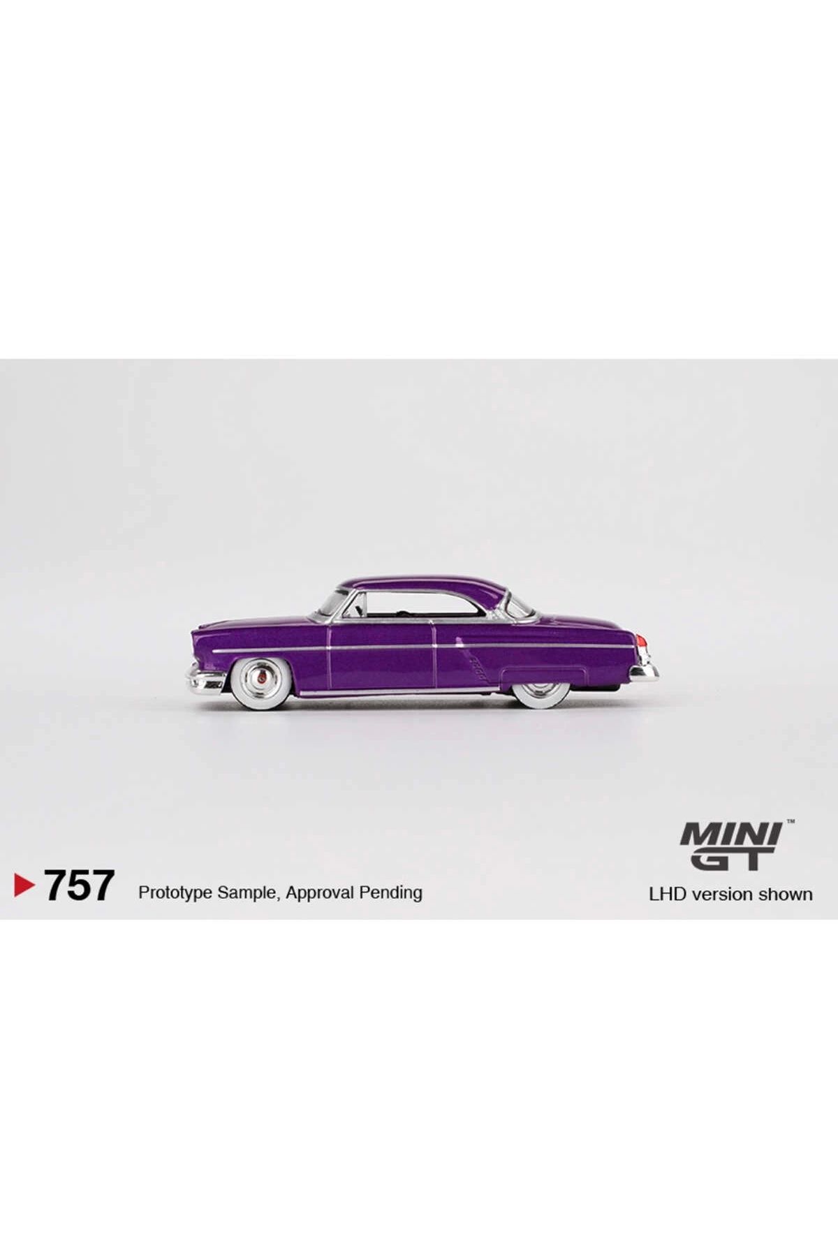 1/64 Lincoln Capri Hot Rod 1954 Purple Metallic Mgt00757