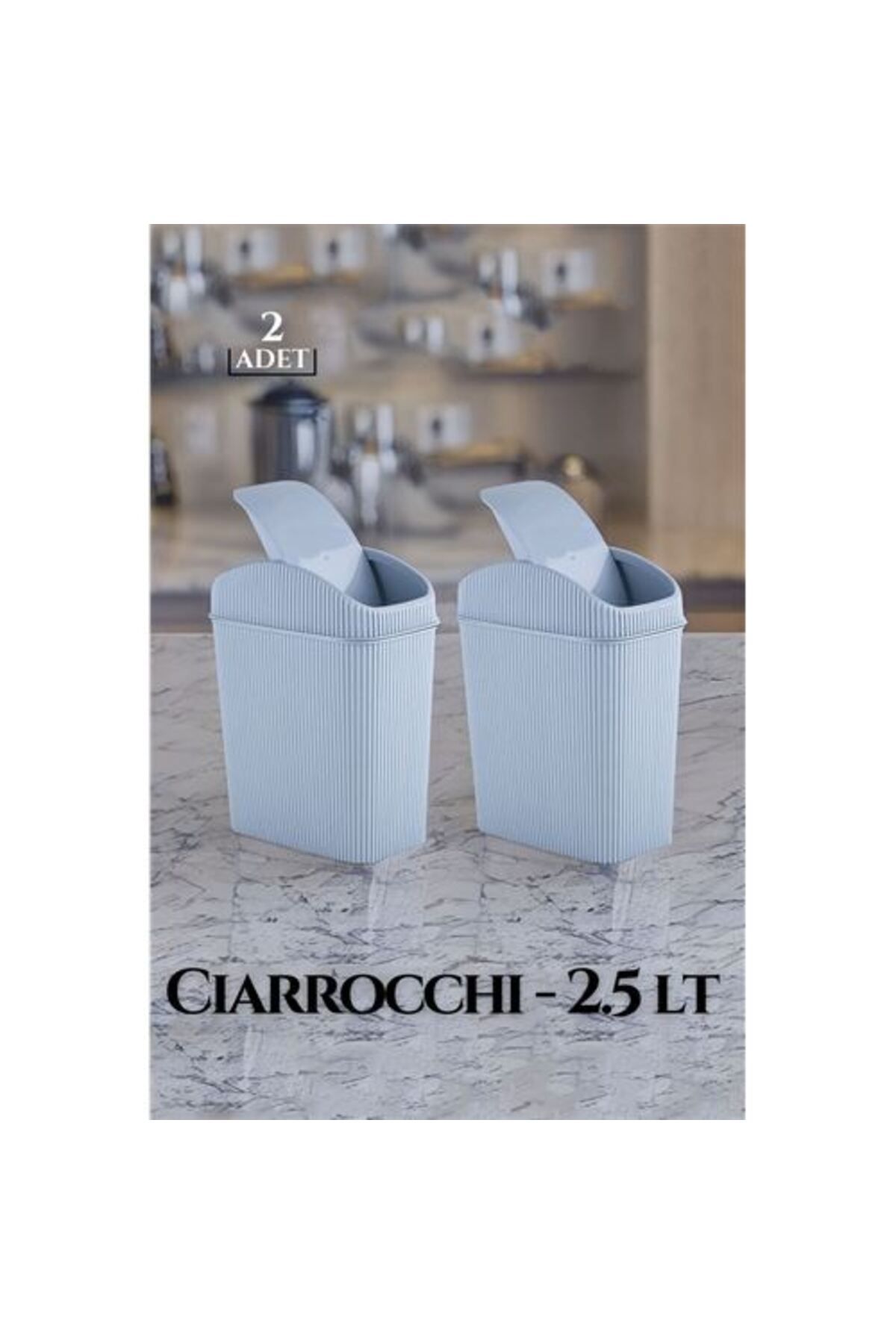 Takaz Global 2.5 Litre ÇöpKovası Ciarrocchi D...