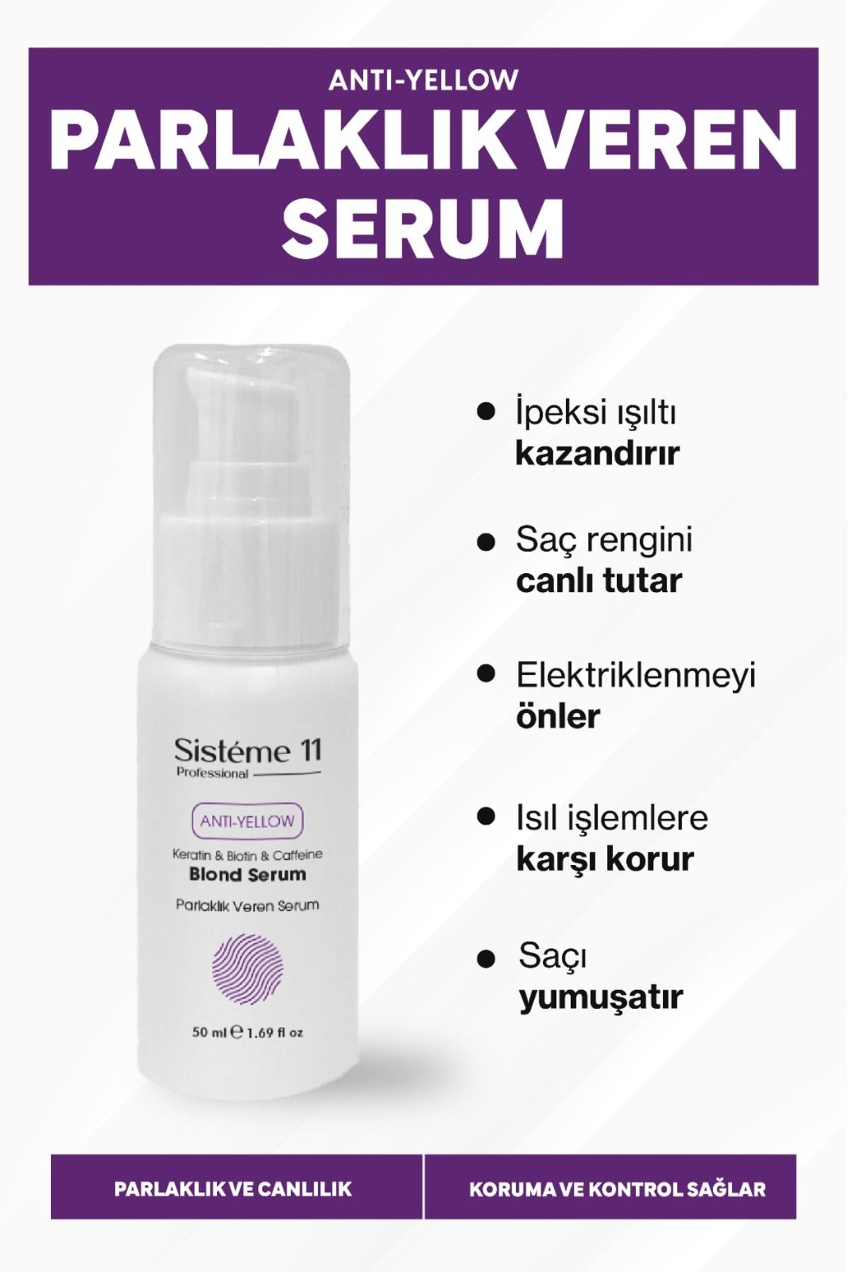 Sistéme 11 Sisteme 11Parlaklık Veren Serum 50...