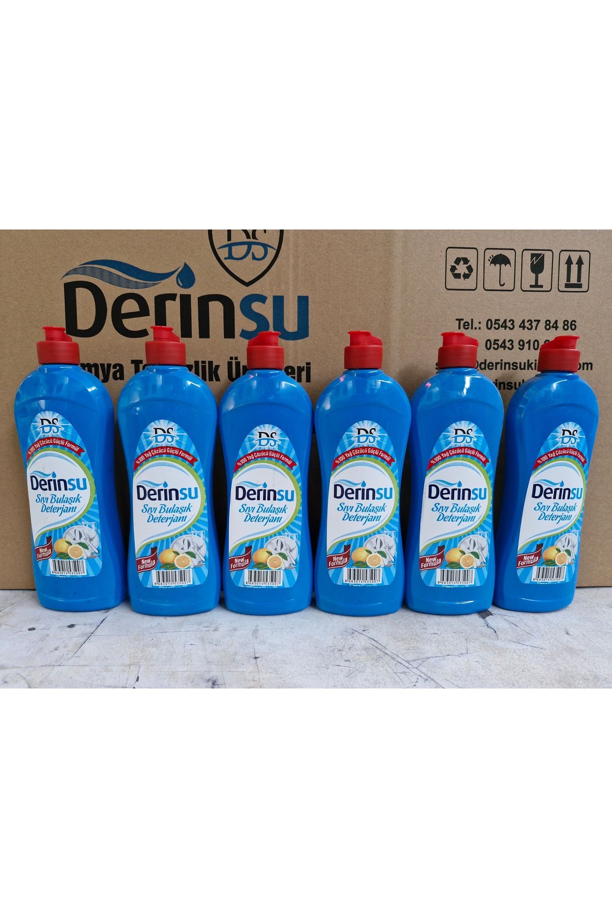 Elde Bulaşik Deterjani 6 Adet X 500 Ml = 3000 Ml