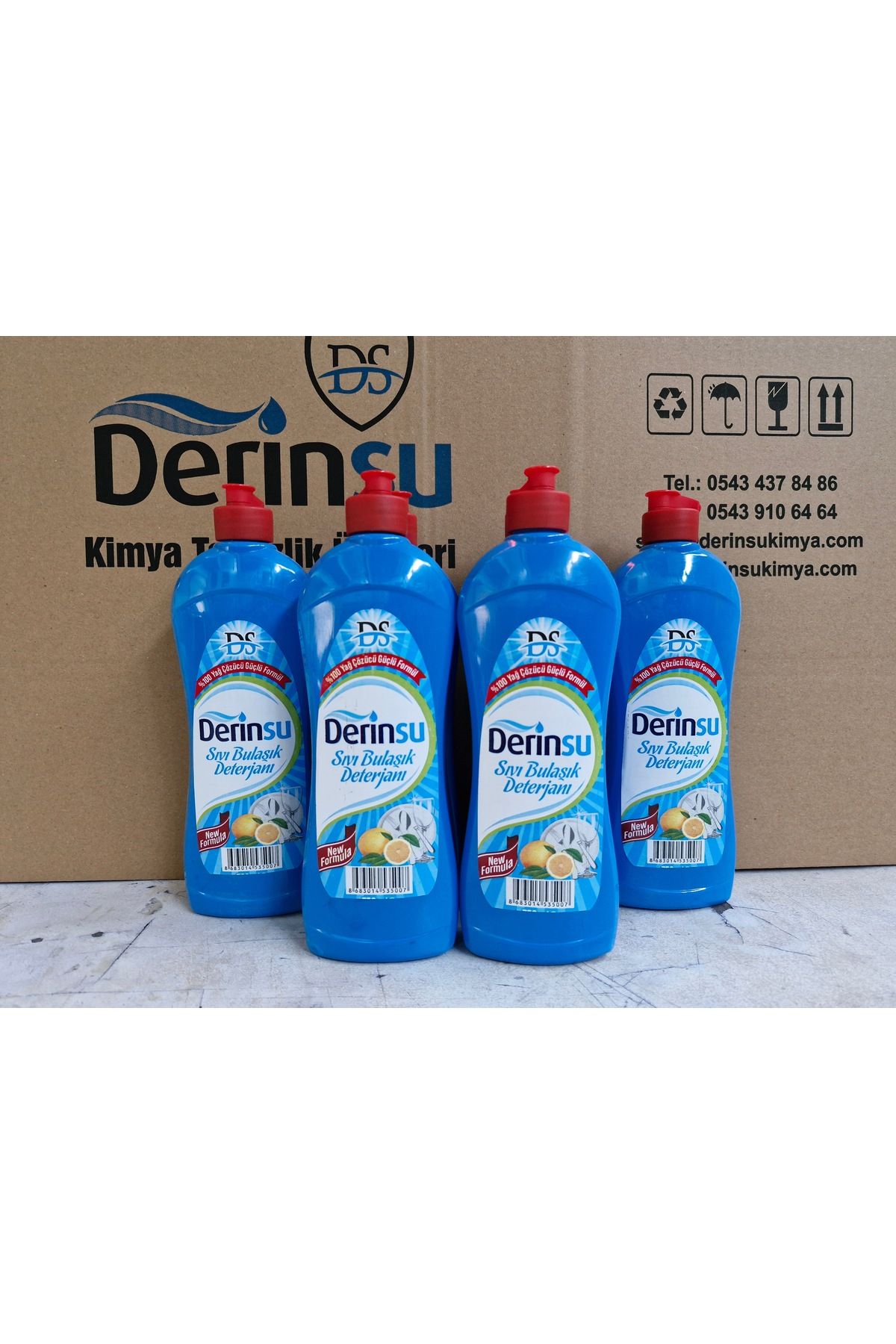 Elde Bulaşik Deterjani 6 Adet X 500 Ml = 3000 Ml